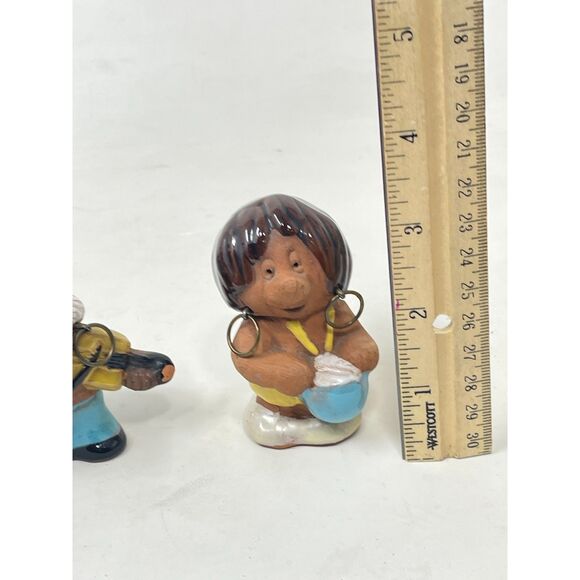 Vtg TORE BORG Troll Musician Family Oddity MCM Swedish MCM Pottery Scandinavian - Picture 11 of 11